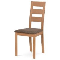 Jídelní židle  - buk/potah hnědý  BC-2603 BUK3